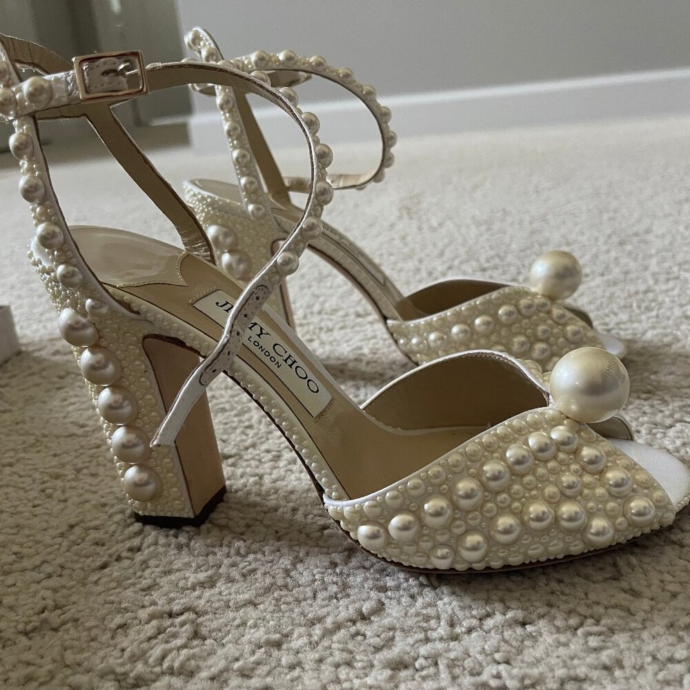 Excellent Jimmy Choo Sacaria Embellished Platform Sandal (Women)